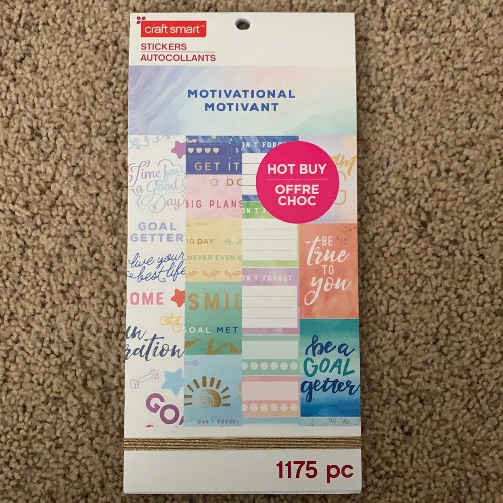 Motivational Sticker Book